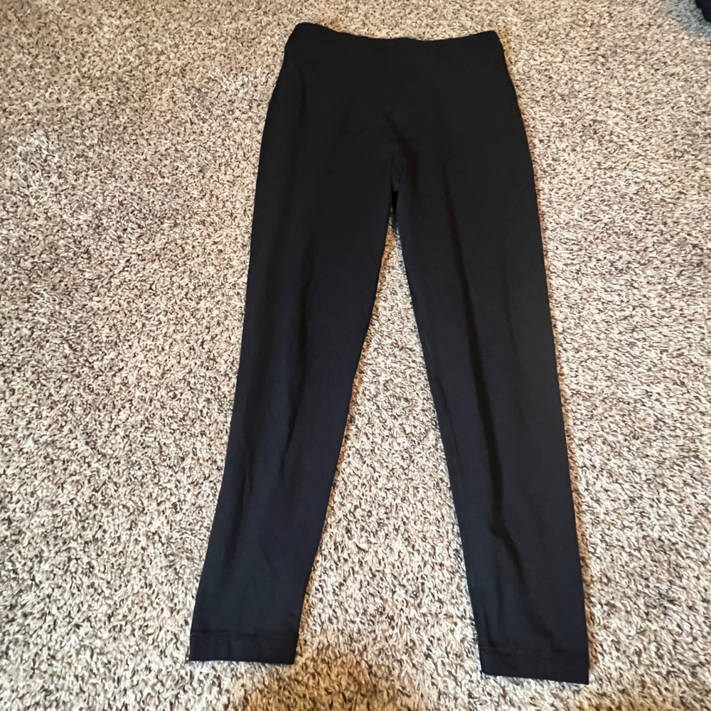 Isabel Maternity by Ingrid & Isabel Black Belly Panel Leggings Large 029040514